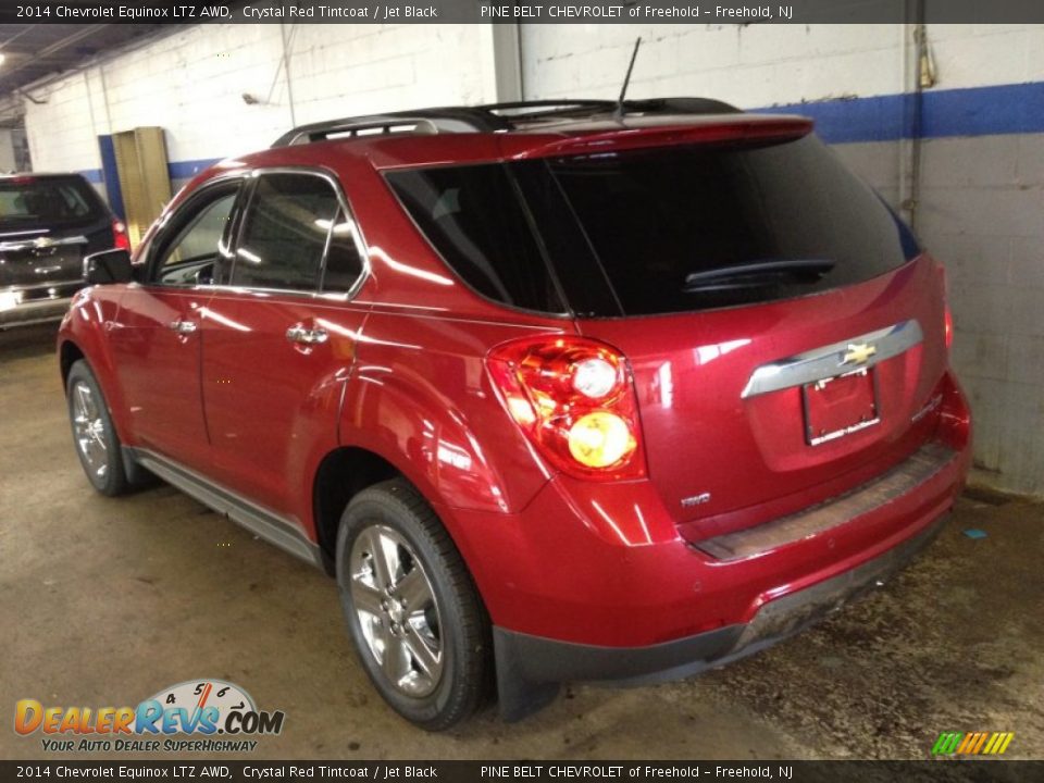 2014 Chevrolet Equinox LTZ AWD Crystal Red Tintcoat / Jet Black Photo #4