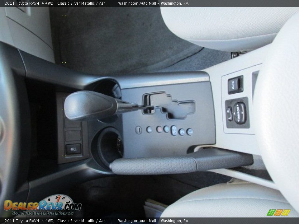 2011 Toyota RAV4 I4 4WD Classic Silver Metallic / Ash Photo #13