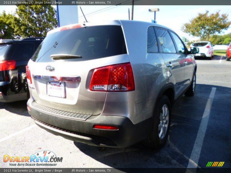 2013 Kia Sorento LX Bright Silver / Beige Photo #4