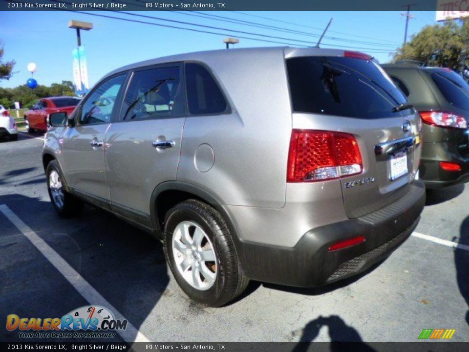 2013 Kia Sorento LX Bright Silver / Beige Photo #5