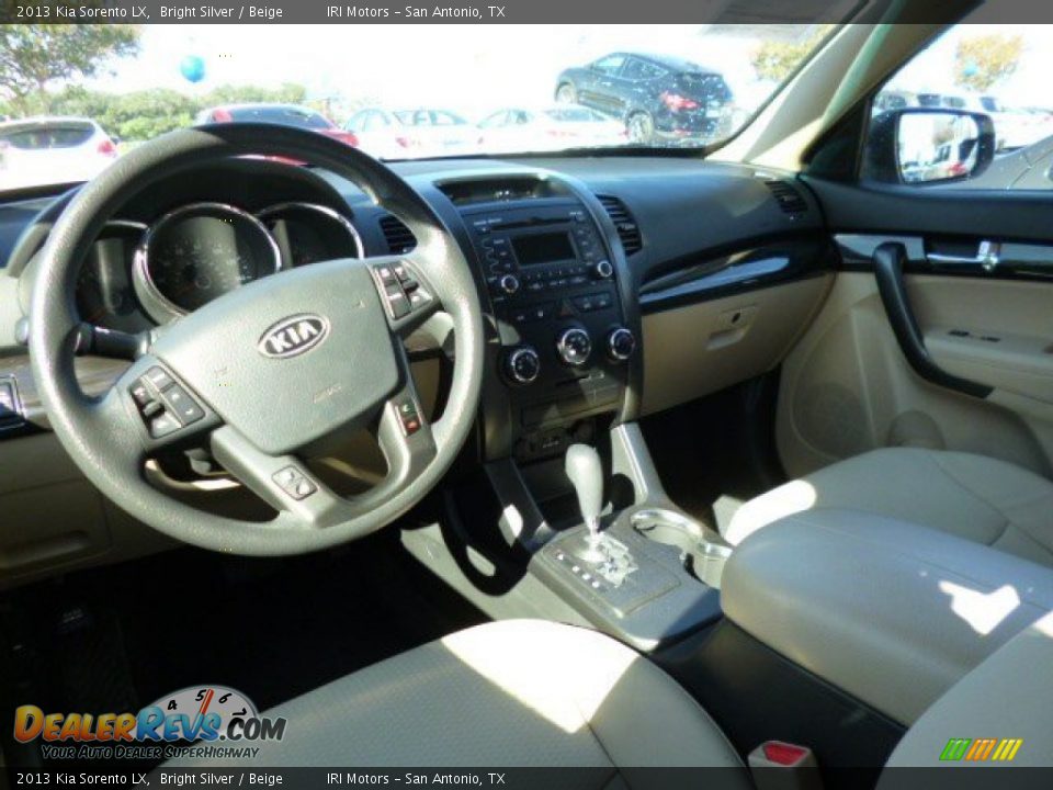 2013 Kia Sorento LX Bright Silver / Beige Photo #9