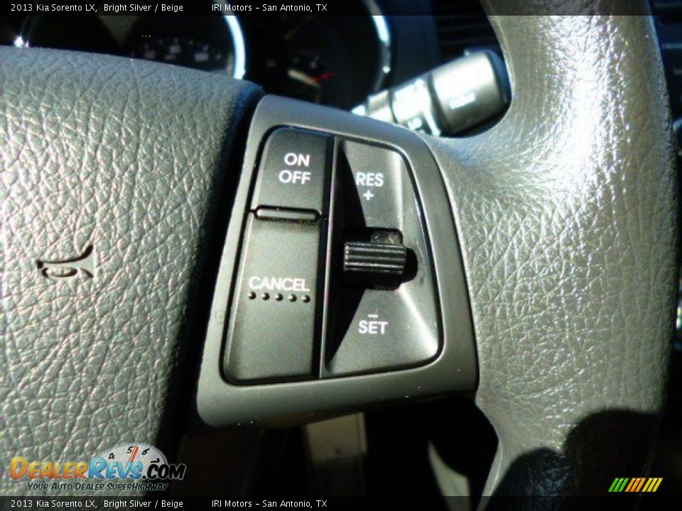 2013 Kia Sorento LX Bright Silver / Beige Photo #19