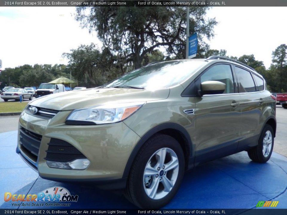 2014 Ford Escape SE 2.0L EcoBoost Ginger Ale / Medium Light Stone Photo #1