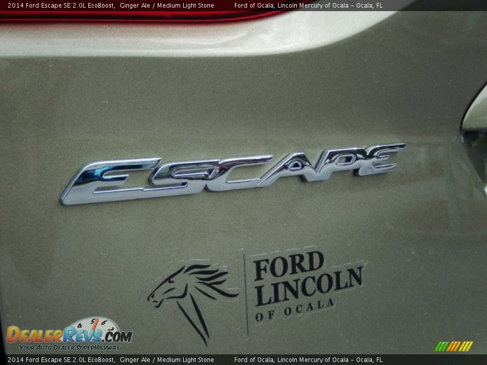 2014 Ford Escape SE 2.0L EcoBoost Ginger Ale / Medium Light Stone Photo #4