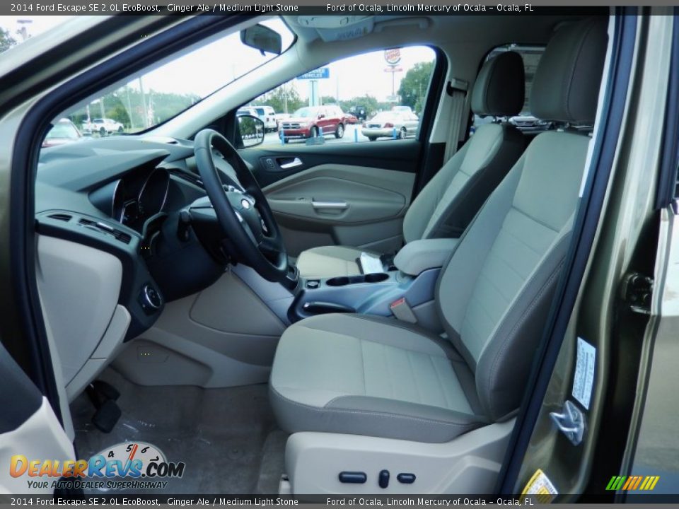 2014 Ford Escape SE 2.0L EcoBoost Ginger Ale / Medium Light Stone Photo #6
