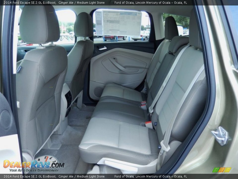 2014 Ford Escape SE 2.0L EcoBoost Ginger Ale / Medium Light Stone Photo #7