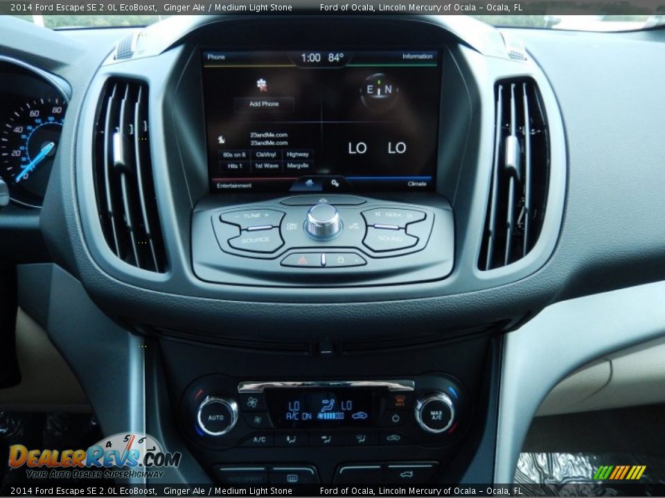 2014 Ford Escape SE 2.0L EcoBoost Ginger Ale / Medium Light Stone Photo #10