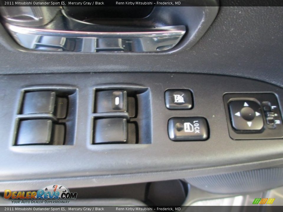 2011 Mitsubishi Outlander Sport ES Mercury Gray / Black Photo #12
