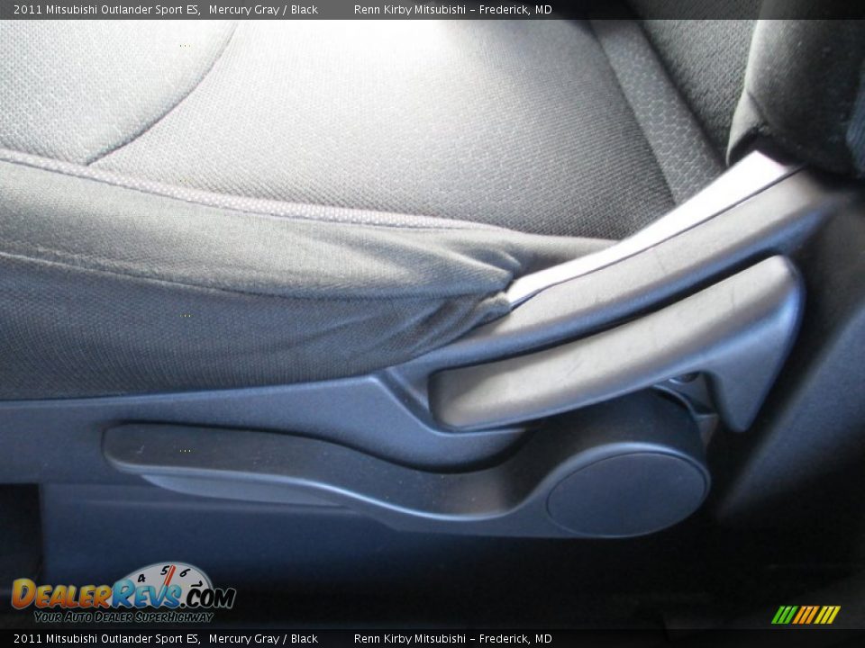 2011 Mitsubishi Outlander Sport ES Mercury Gray / Black Photo #13