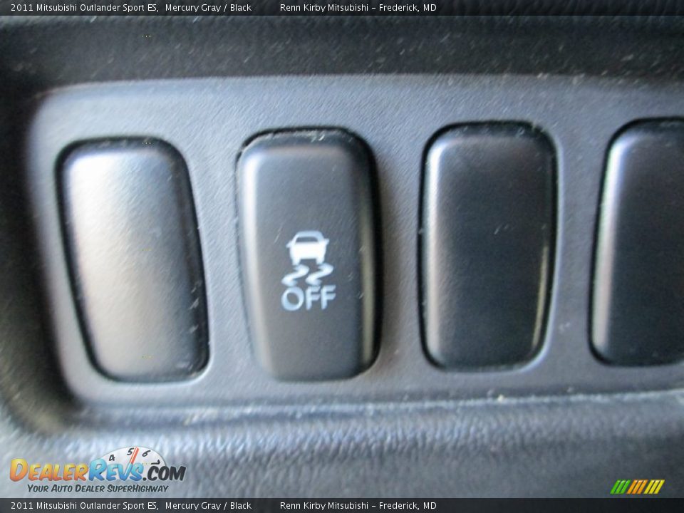 2011 Mitsubishi Outlander Sport ES Mercury Gray / Black Photo #14