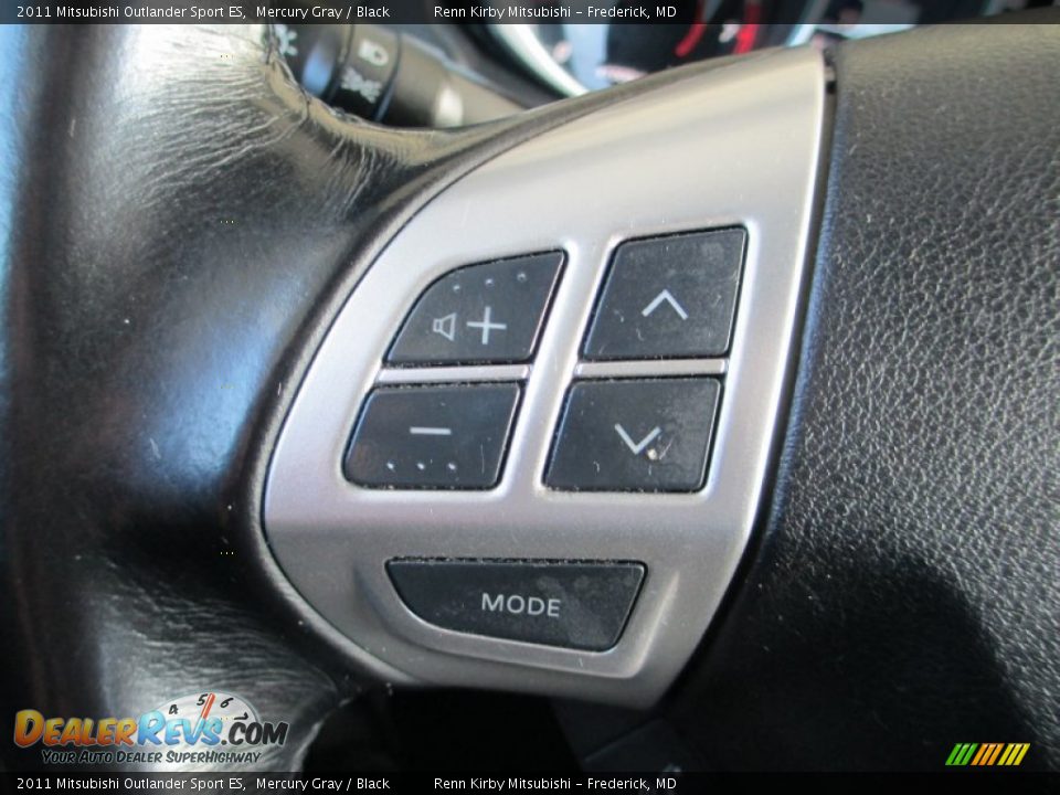 2011 Mitsubishi Outlander Sport ES Mercury Gray / Black Photo #16