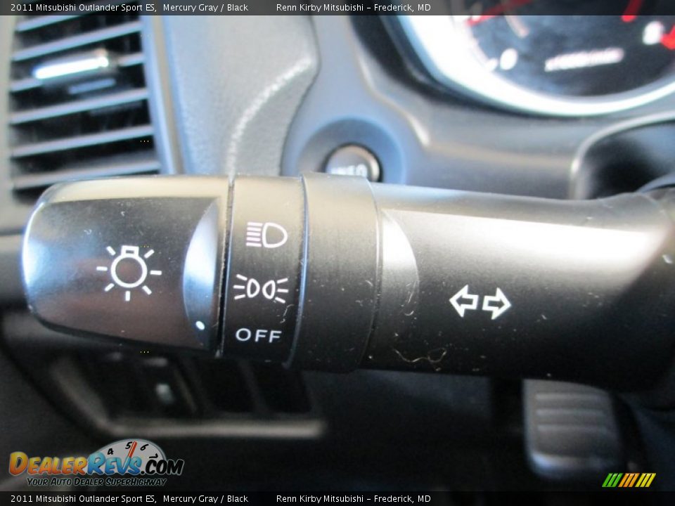 2011 Mitsubishi Outlander Sport ES Mercury Gray / Black Photo #19