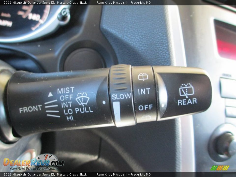 2011 Mitsubishi Outlander Sport ES Mercury Gray / Black Photo #20