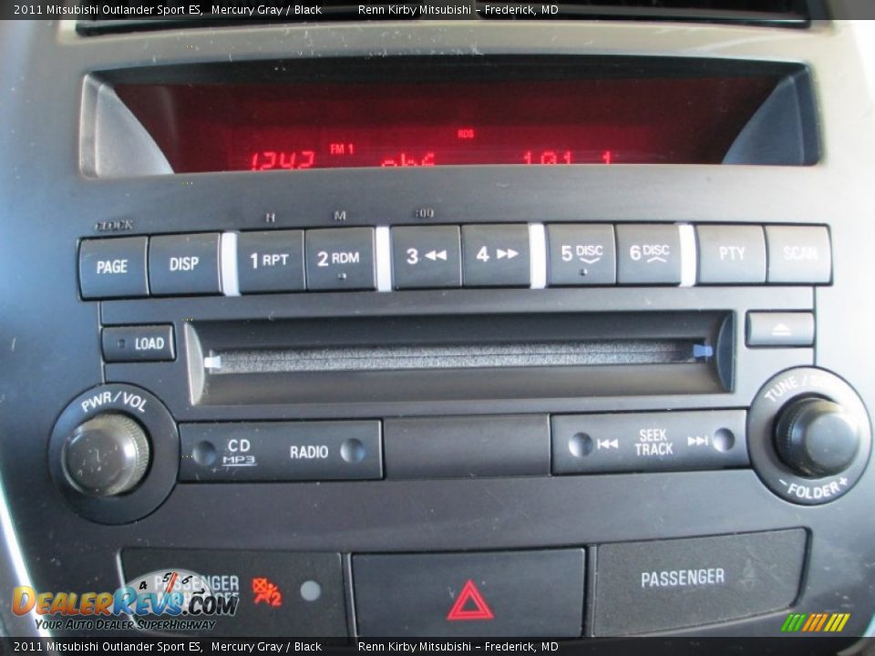 2011 Mitsubishi Outlander Sport ES Mercury Gray / Black Photo #21