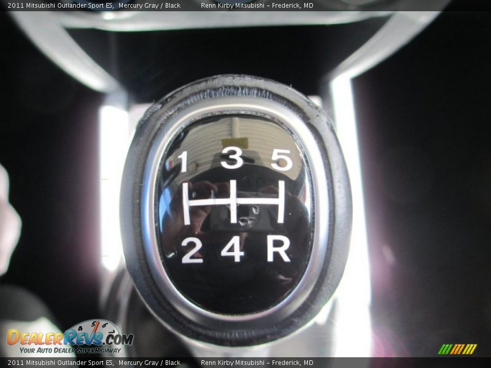 2011 Mitsubishi Outlander Sport ES Mercury Gray / Black Photo #24