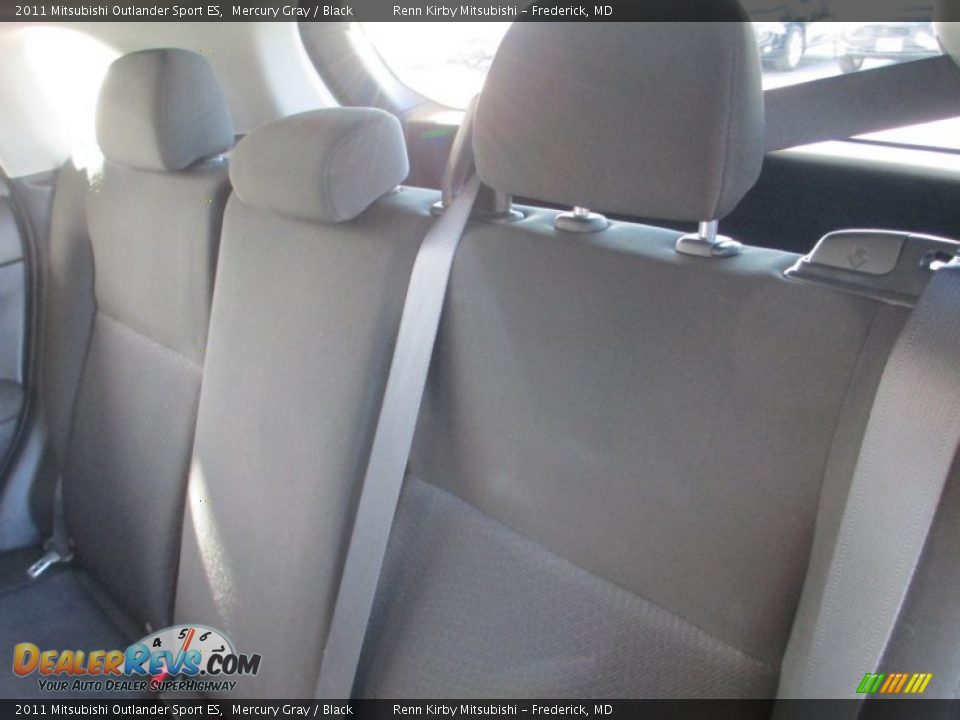 2011 Mitsubishi Outlander Sport ES Mercury Gray / Black Photo #26