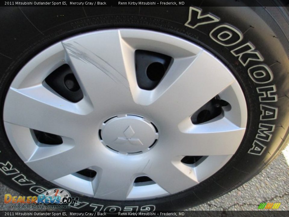 2011 Mitsubishi Outlander Sport ES Mercury Gray / Black Photo #28