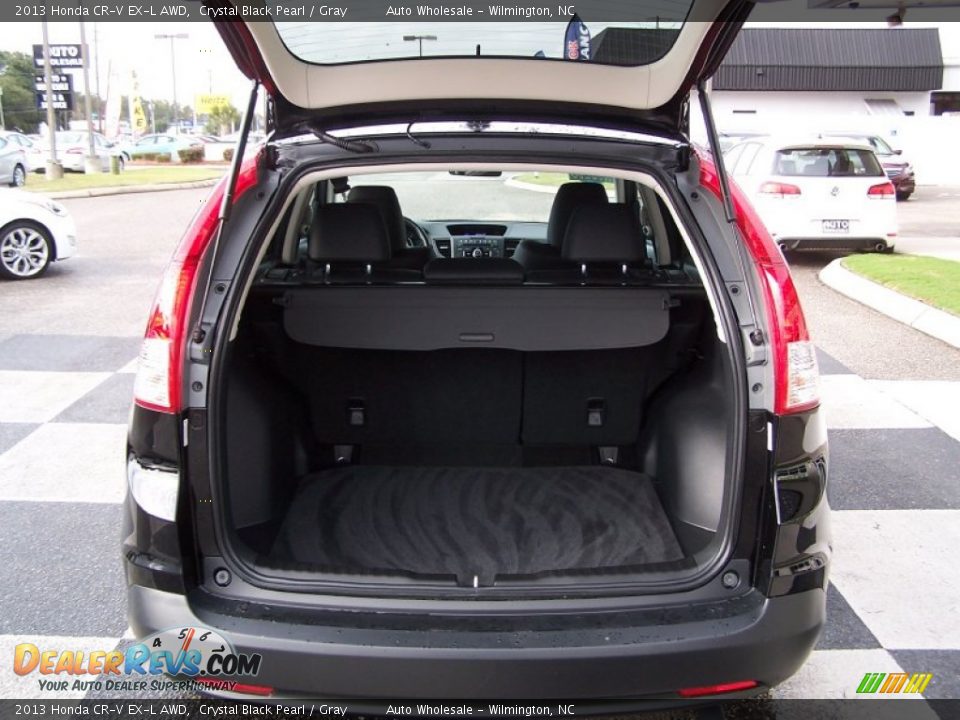 2013 Honda CR-V EX-L AWD Crystal Black Pearl / Gray Photo #5