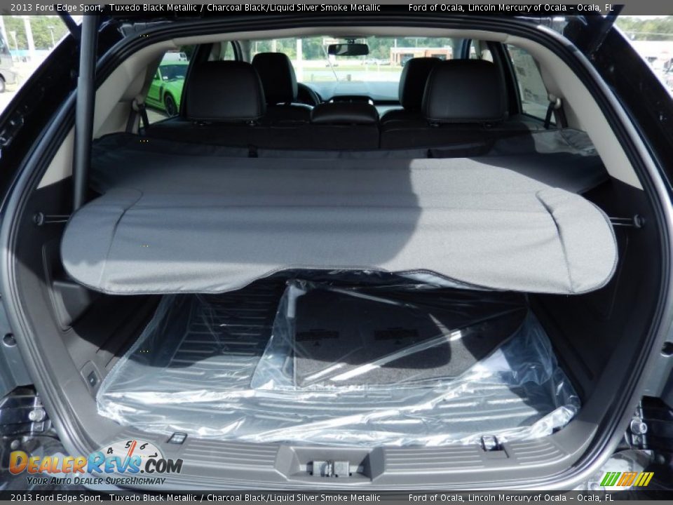 2013 Ford Edge Sport Tuxedo Black Metallic / Charcoal Black/Liquid Silver Smoke Metallic Photo #5