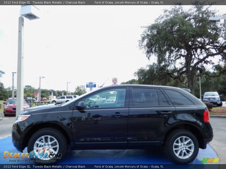 2013 Ford Edge SE Tuxedo Black Metallic / Charcoal Black Photo #2