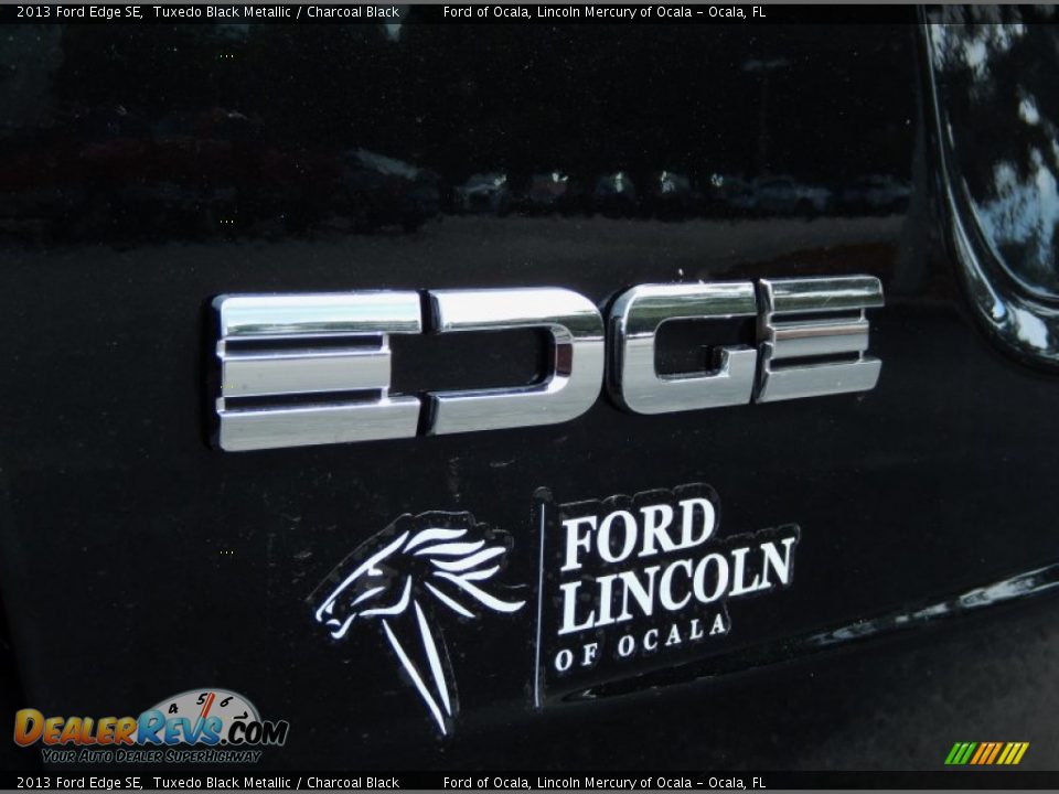 2013 Ford Edge SE Tuxedo Black Metallic / Charcoal Black Photo #4