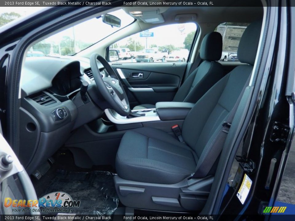 2013 Ford Edge SE Tuxedo Black Metallic / Charcoal Black Photo #6