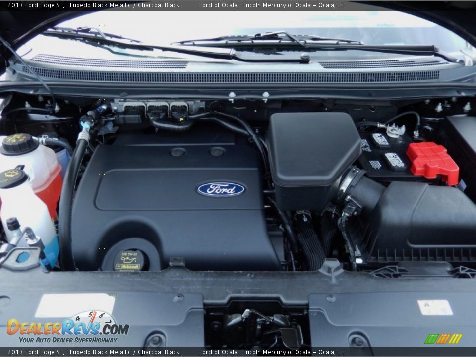 2013 Ford Edge SE Tuxedo Black Metallic / Charcoal Black Photo #11