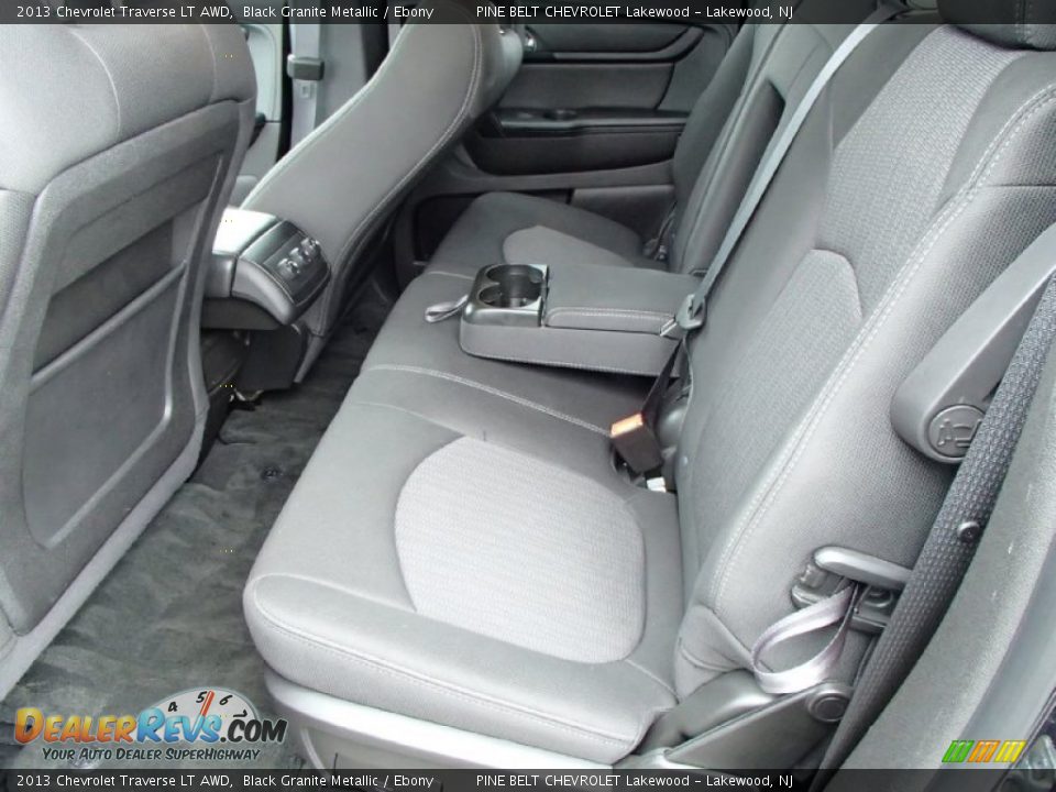 2013 Chevrolet Traverse LT AWD Black Granite Metallic / Ebony Photo #11