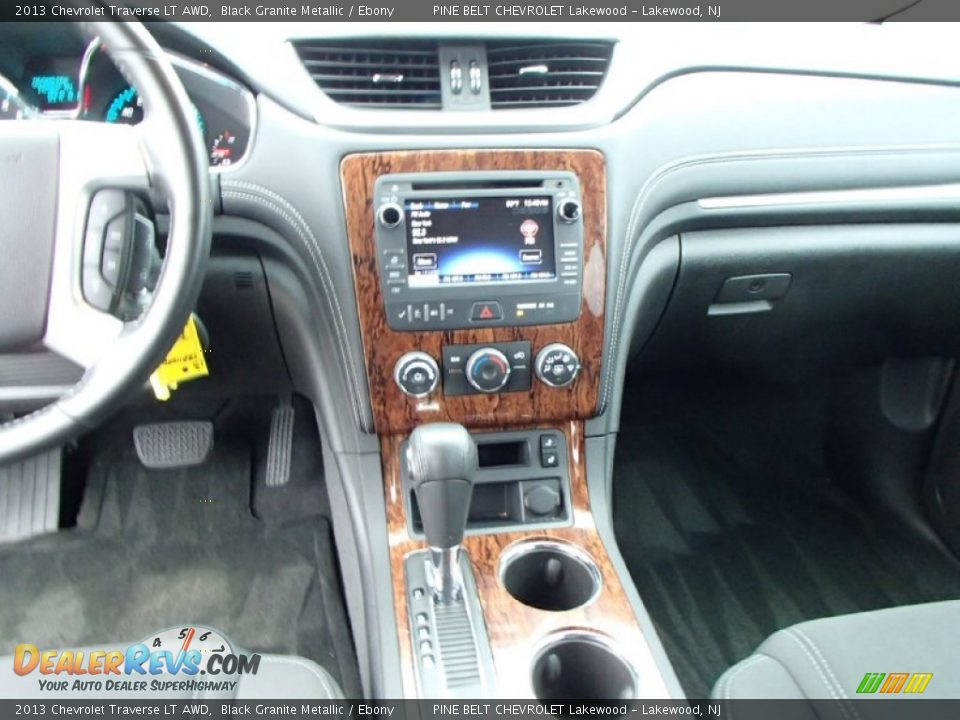 2013 Chevrolet Traverse LT AWD Black Granite Metallic / Ebony Photo #13