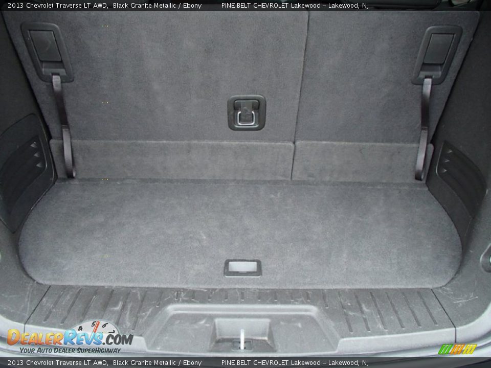 2013 Chevrolet Traverse LT AWD Black Granite Metallic / Ebony Photo #27