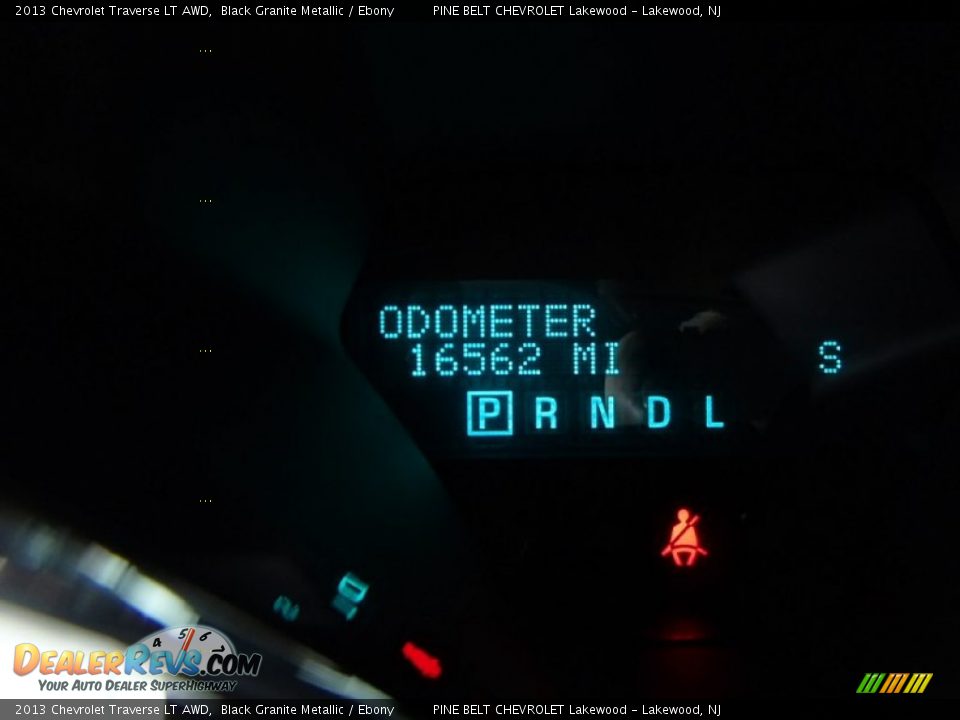 2013 Chevrolet Traverse LT AWD Black Granite Metallic / Ebony Photo #29
