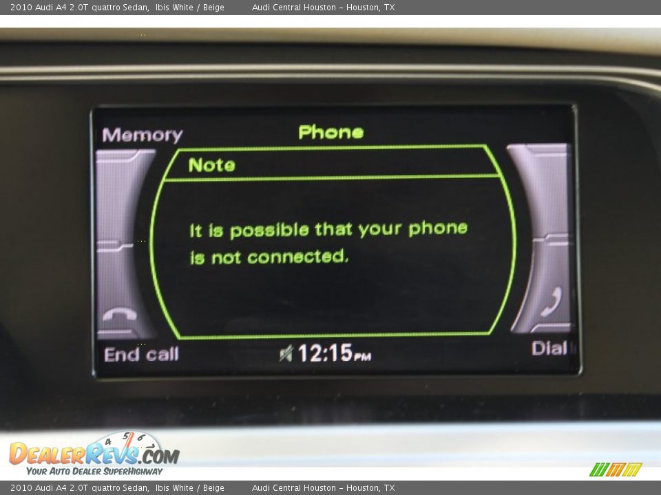 2010 Audi A4 2.0T quattro Sedan Ibis White / Beige Photo #22