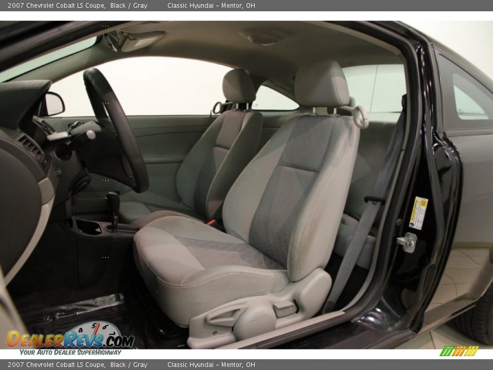 2007 Chevrolet Cobalt LS Coupe Black / Gray Photo #5