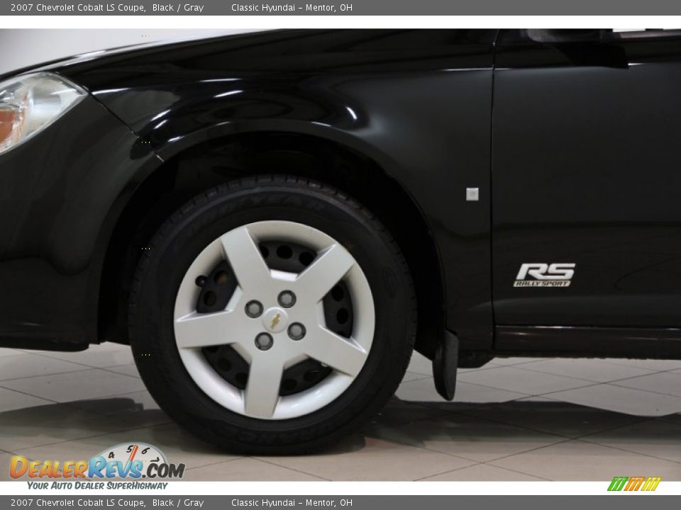 2007 Chevrolet Cobalt LS Coupe Black / Gray Photo #15