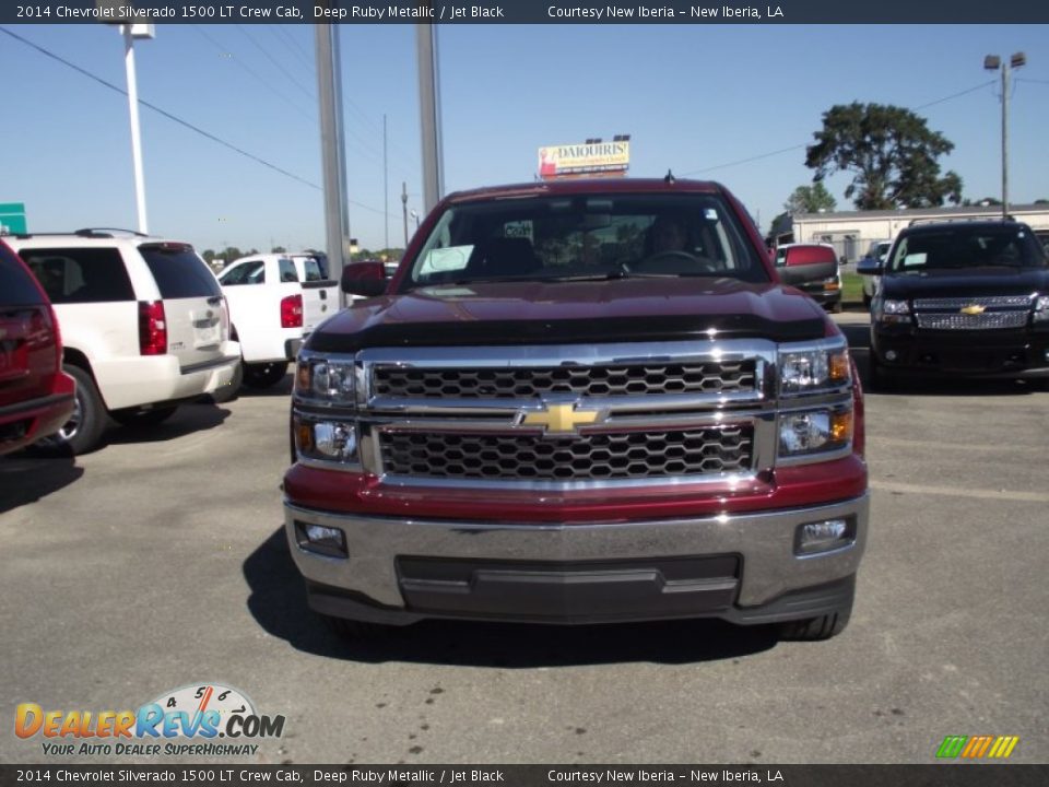 2014 Chevrolet Silverado 1500 LT Crew Cab Deep Ruby Metallic / Jet Black Photo #1