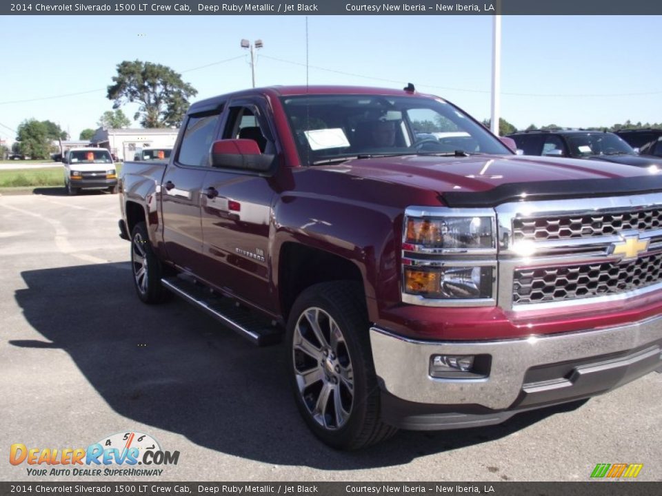 2014 Chevrolet Silverado 1500 LT Crew Cab Deep Ruby Metallic / Jet Black Photo #3