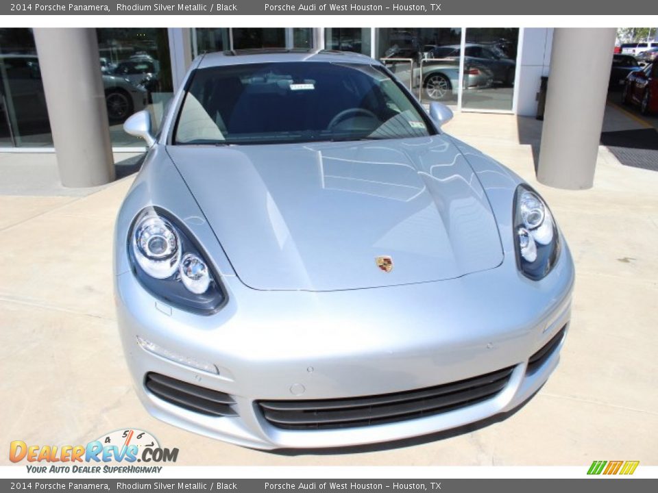 Rhodium Silver Metallic 2014 Porsche Panamera  Photo #2