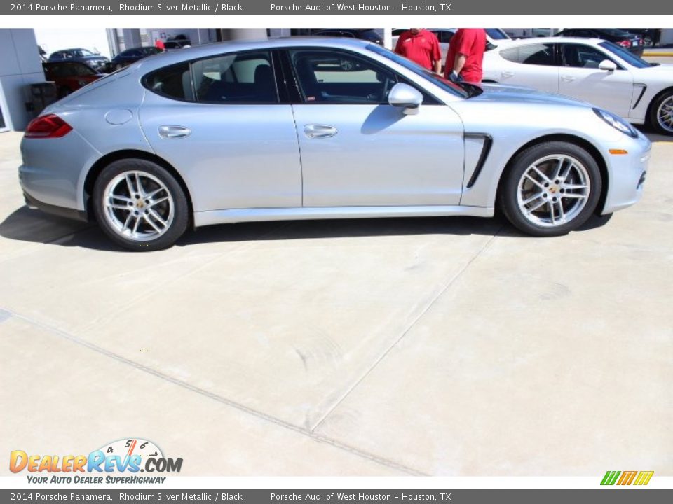 Rhodium Silver Metallic 2014 Porsche Panamera  Photo #8