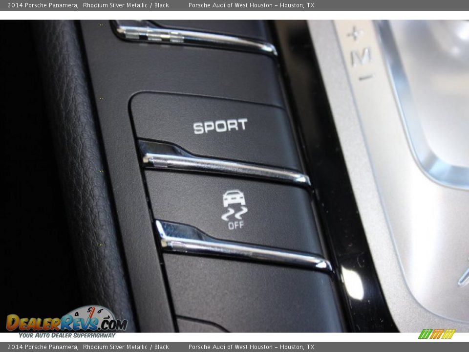 2014 Porsche Panamera Rhodium Silver Metallic / Black Photo #24