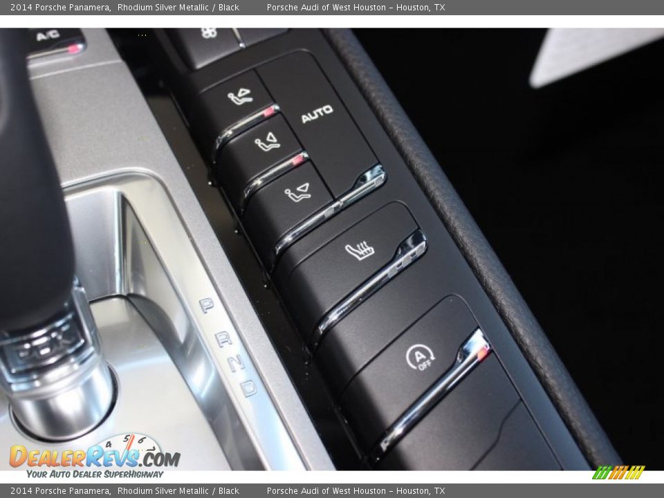 2014 Porsche Panamera Rhodium Silver Metallic / Black Photo #25