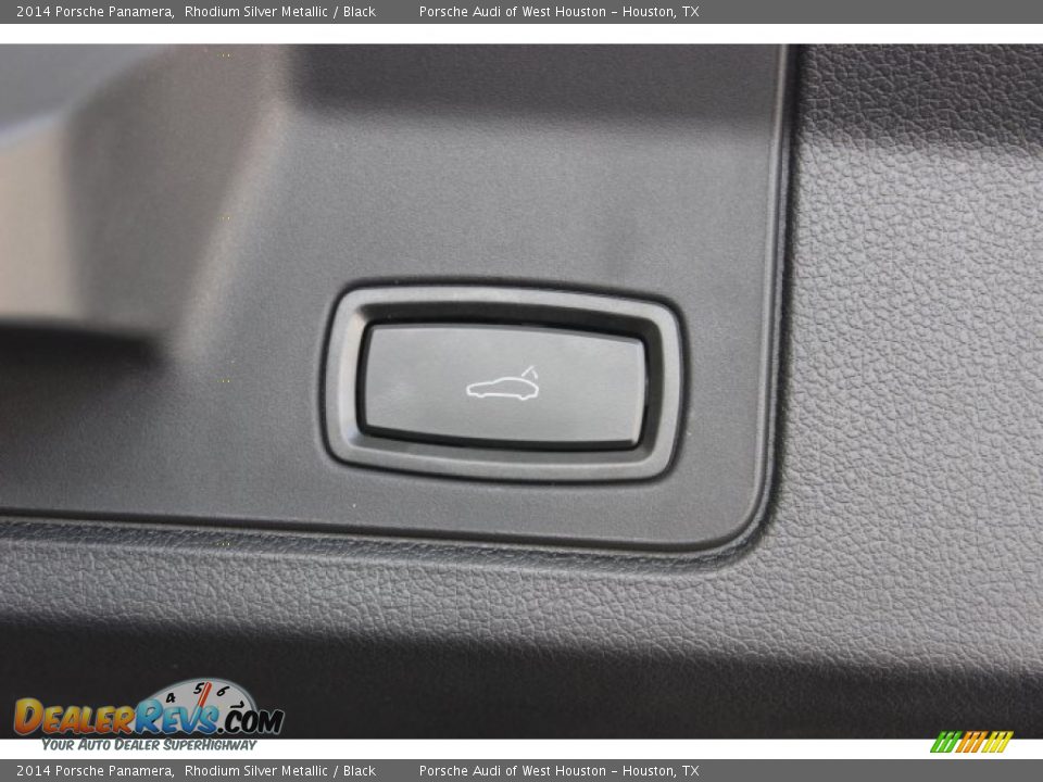 2014 Porsche Panamera Rhodium Silver Metallic / Black Photo #34