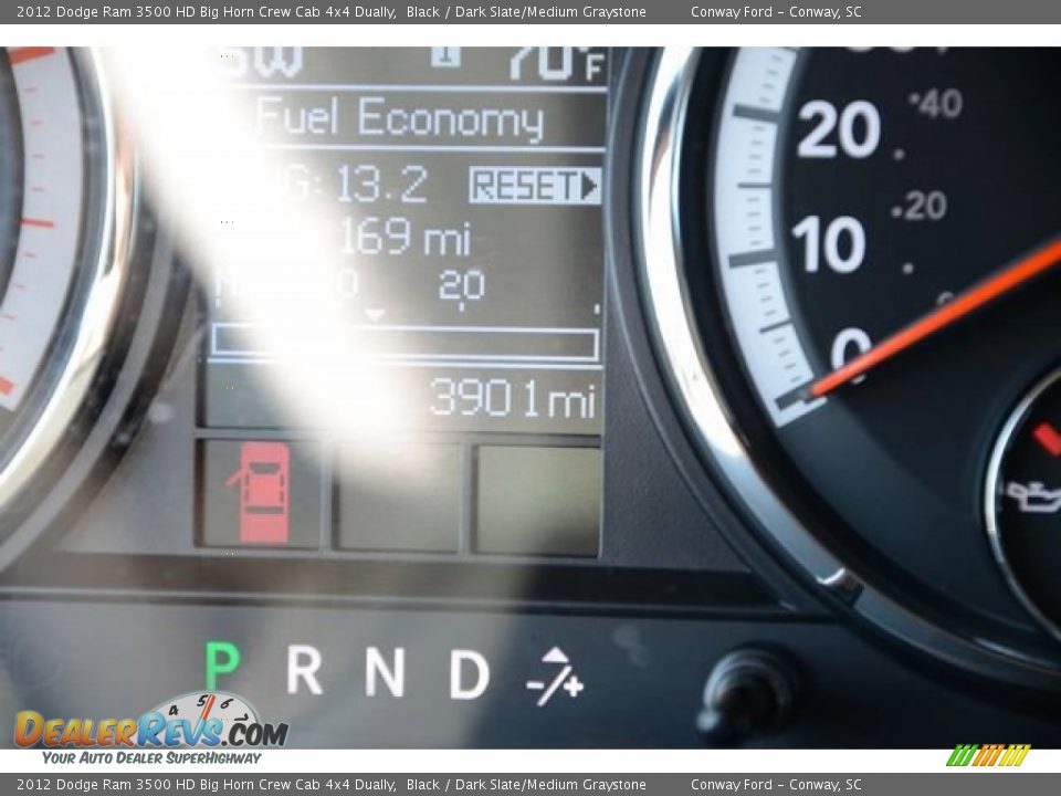 2012 Dodge Ram 3500 HD Big Horn Crew Cab 4x4 Dually Black / Dark Slate/Medium Graystone Photo #25