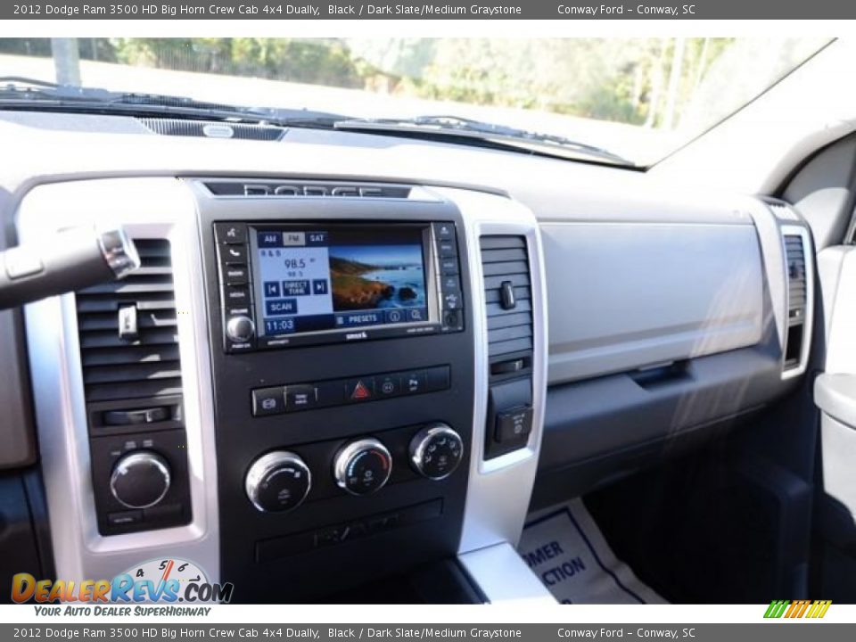 2012 Dodge Ram 3500 HD Big Horn Crew Cab 4x4 Dually Black / Dark Slate/Medium Graystone Photo #28