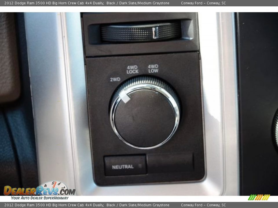 2012 Dodge Ram 3500 HD Big Horn Crew Cab 4x4 Dually Black / Dark Slate/Medium Graystone Photo #29