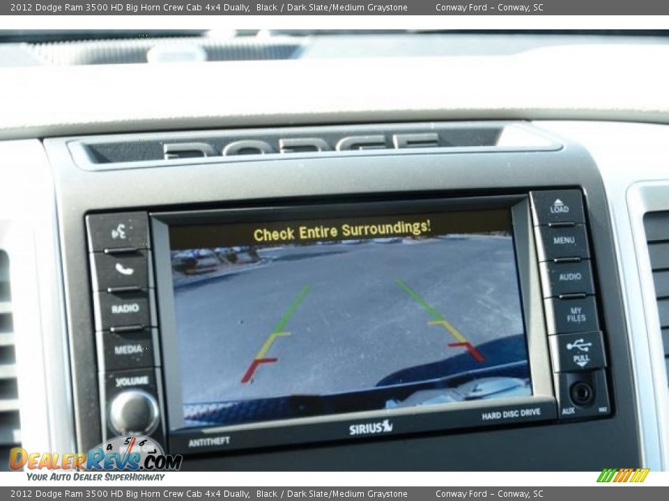 2012 Dodge Ram 3500 HD Big Horn Crew Cab 4x4 Dually Black / Dark Slate/Medium Graystone Photo #31