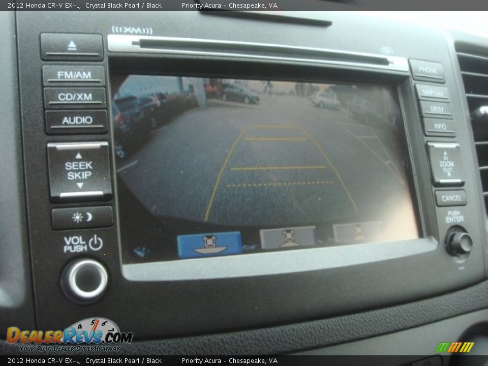 2012 Honda CR-V EX-L Crystal Black Pearl / Black Photo #18