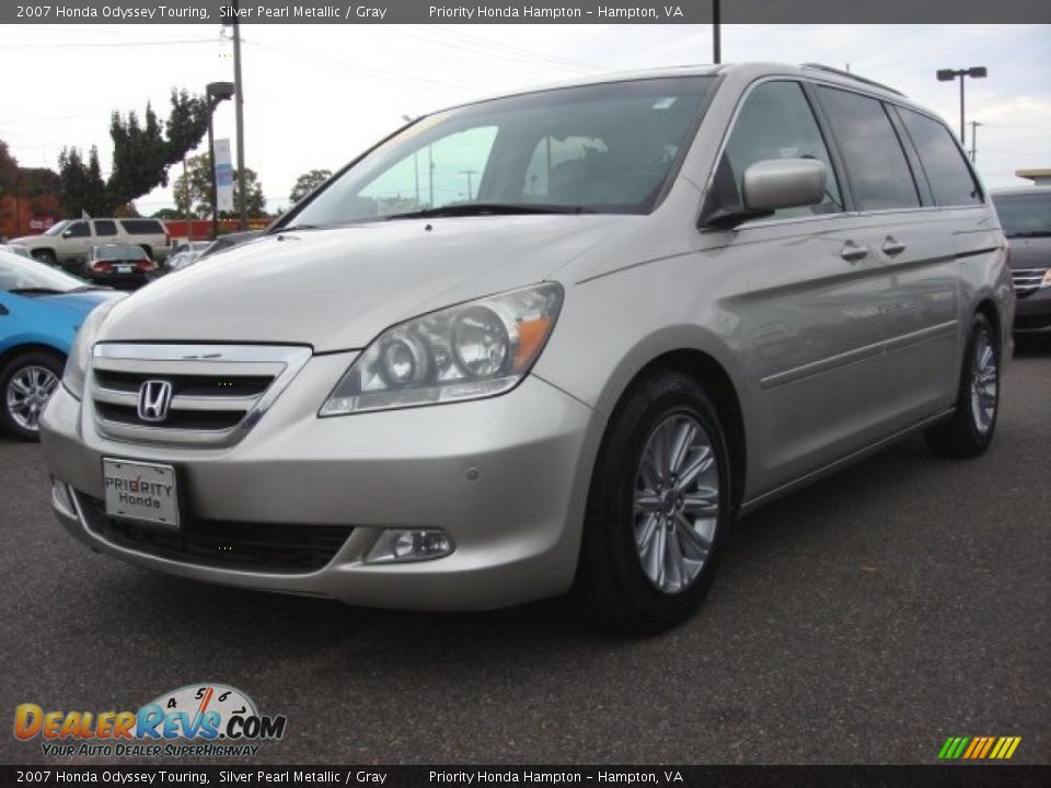 2007 Honda Odyssey Touring Silver Pearl Metallic / Gray Photo #1