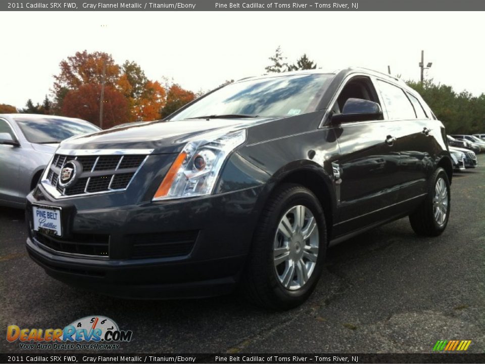 2011 Cadillac SRX FWD Gray Flannel Metallic / Titanium/Ebony Photo #1
