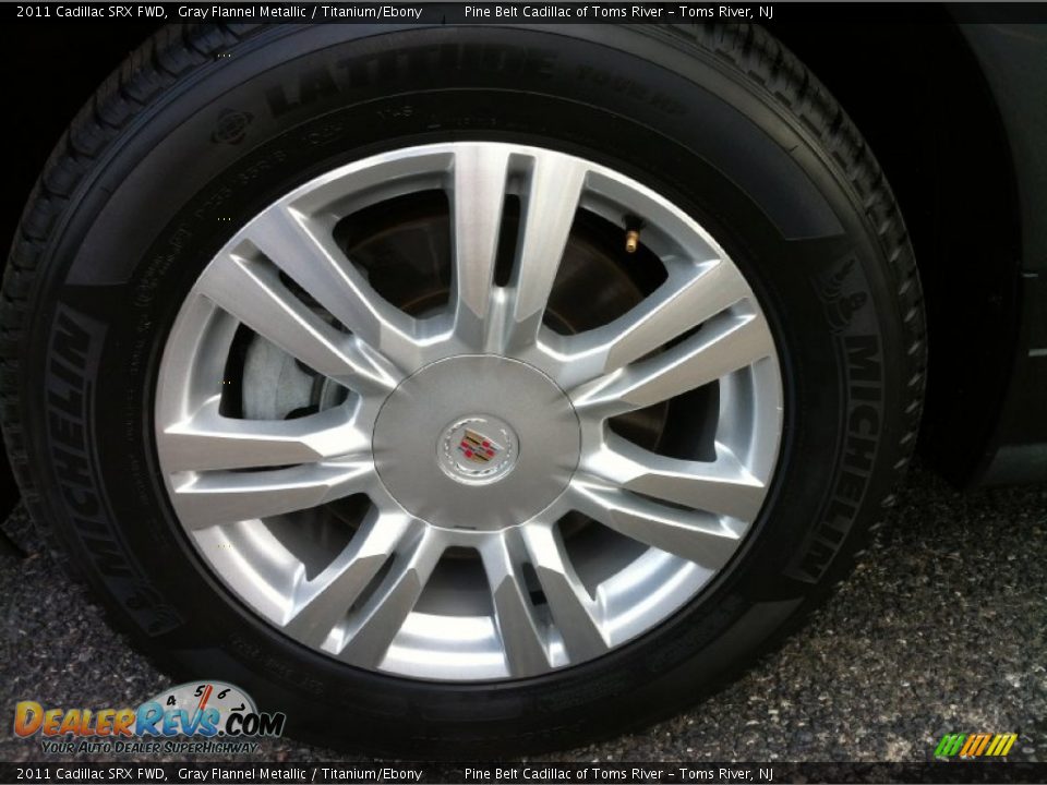 2011 Cadillac SRX FWD Gray Flannel Metallic / Titanium/Ebony Photo #3