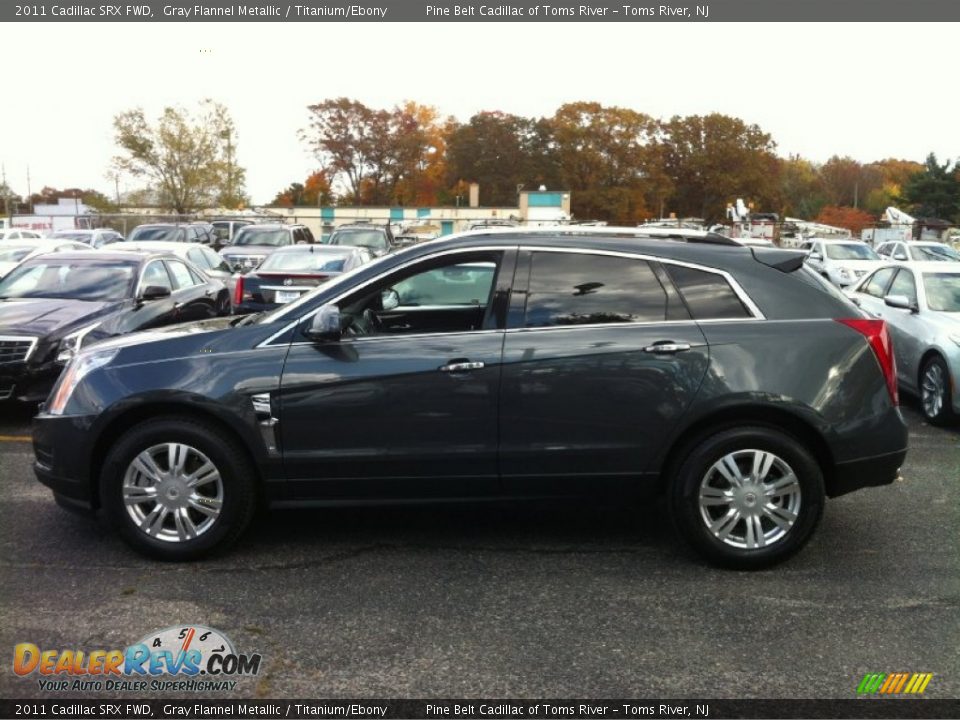 2011 Cadillac SRX FWD Gray Flannel Metallic / Titanium/Ebony Photo #4